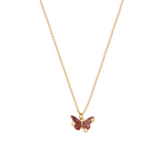 Fable England Hera Butterfly Necklace