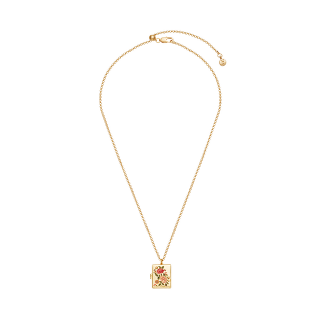 Fable England Eve Floral Locket