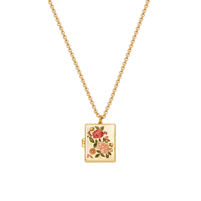 Fable England Eve Floral Locket