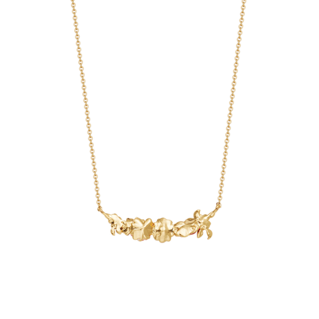 Fable England Eve Floral Choker Necklace