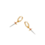 Fable England Rose Dagger Huggie Earrings