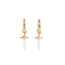 Fable England Rose Dagger Huggie Earrings