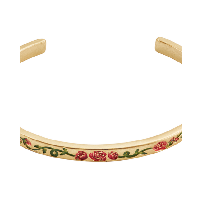 Fable England English Rose Gold Bangle