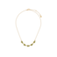 Fable England Oak Leaf Gold Choker Necklace