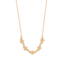 Fable England Oak Leaf Gold Choker Necklace