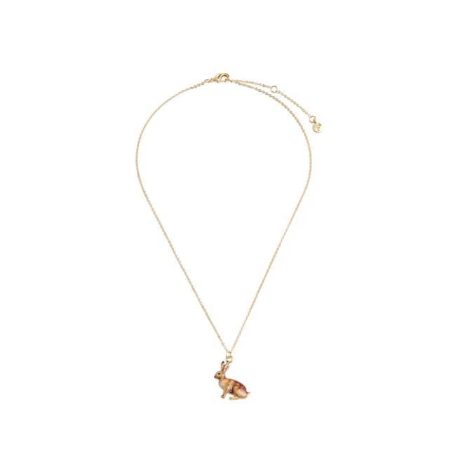 Fable England Rabbit Short Necklace