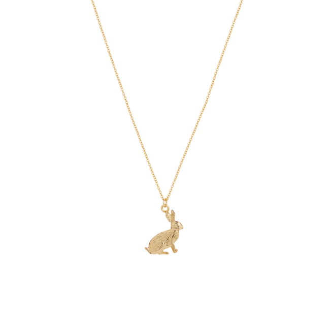 Fable England Rabbit Short Necklace