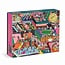 Galison/mudpuppy Novel Neighborhood 1000 Piece Foil Puzzle