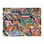 Galison/mudpuppy Novel Neighborhood 1000 Piece Foil Puzzle