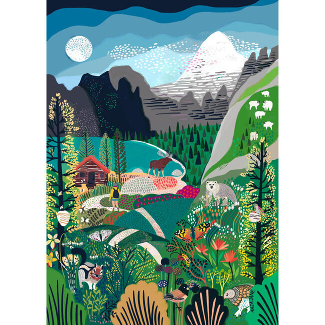 Villager Puzzle Rockies Explorer - 500 Piece Puzzle