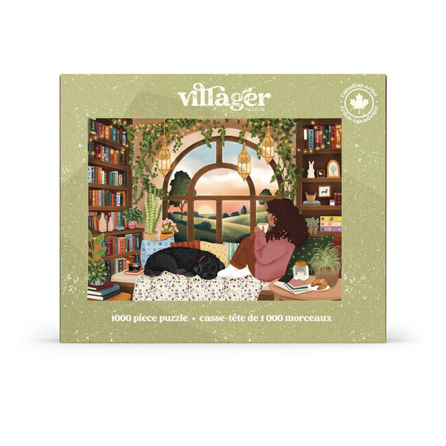 Villager Puzzle Book Nook - 1000 Piece Puzzle