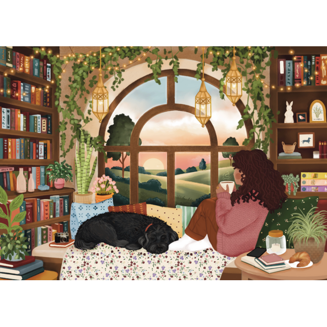 Villager Puzzle Book Nook - 1000 Piece Puzzle