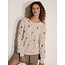 Apricot Embroidered Flowers Pointelle Jumper (More Colours)