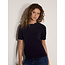 Apricot Scallop Neck & Sleeve Knit Tee (More Colours)