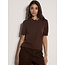 Apricot Scallop Neck & Sleeve Knit Tee (More Colours)