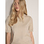 Apricot Scallop Neck & Sleeve Knit Tee (More Colours)