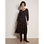 Apricot Watercolour Ditsy Smock Neck Dress (More Colours)