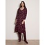 Apricot Watercolour Ditsy Smock Neck Dress (More Colours)