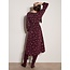 Apricot Watercolour Ditsy Smock Neck Dress (More Colours)