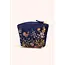 Powder Design Ltd Navy Floral Hedgerow Mini Pouch