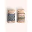 Powder Design Ltd Agatha Wrist Warmers in Denim Mix