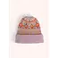 Powder Design Ltd Fair Isle Beanie in Cream Mix