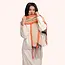 Powder Design Ltd Aria Scarf in Peach Mix