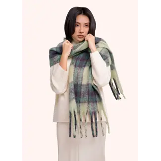 Powder Design Ltd Flora Scarf in Damson Mix
