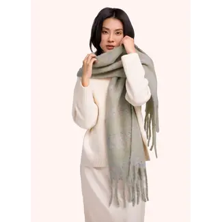 Powder Design Ltd Nancy Scarf in Soft Green