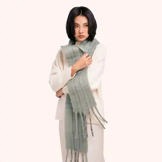Powder Design Ltd Angelica Scarf in Soft Green