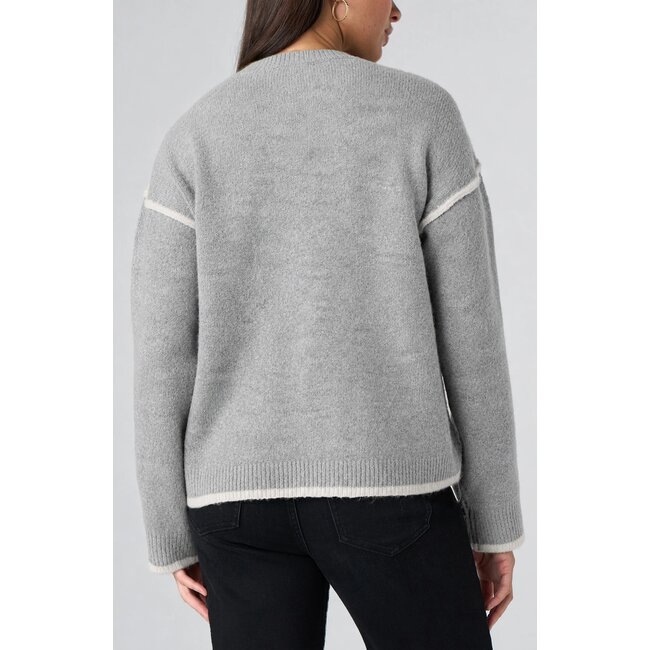 Liverpool Los Angeles Long Sleeve Sweater with Tulip Hem (More Colours)