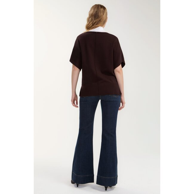 Liverpool Los Angeles Short Sleeve Dolman Sweater (More Colours)
