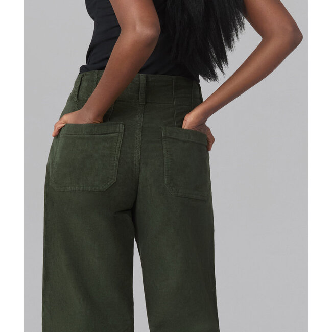 Lola jeans Colette Cords in Command Sage