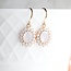 A Pocket of Posies Opal Oval Glass Drop Earrings