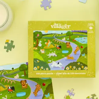 Villager Puzzle Bark Park - 250 Piece Puzzle