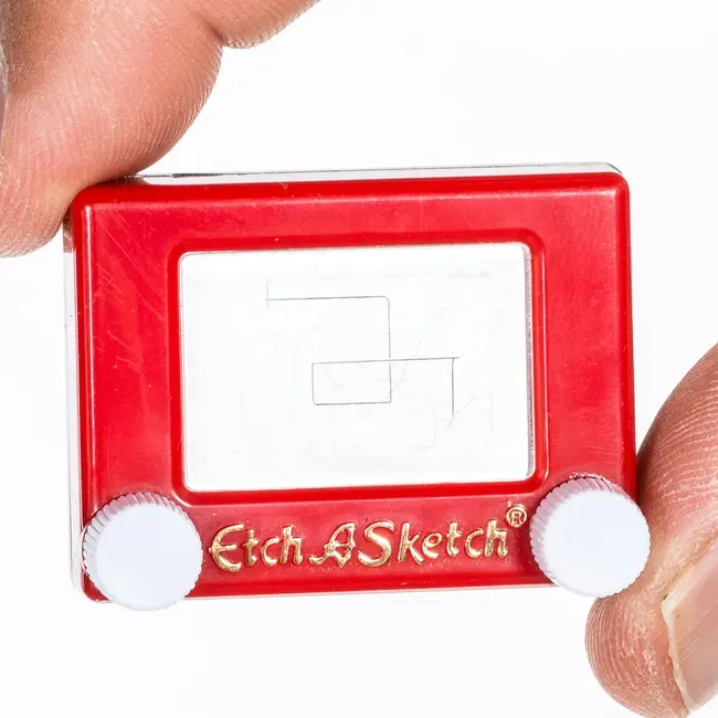 World's Smallest Toys World's Smallest Etch a Sketch