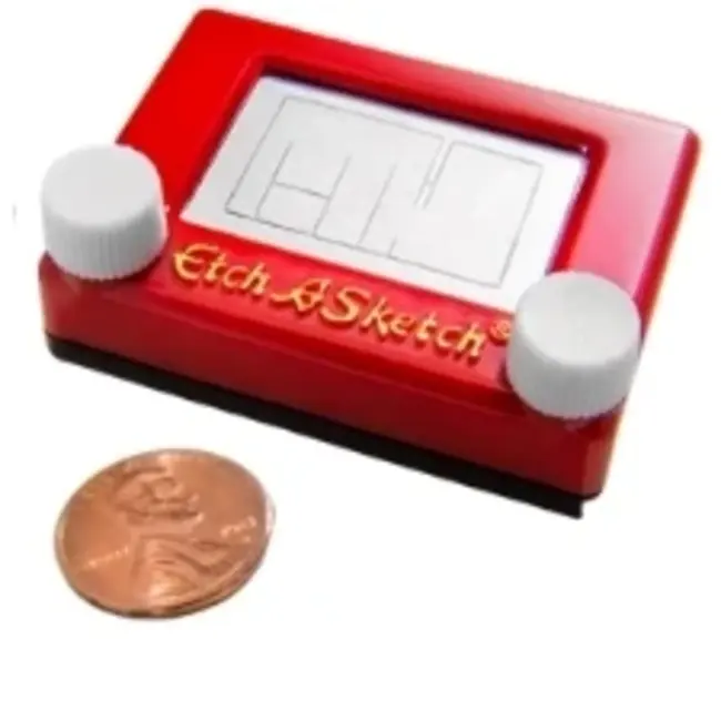 World's Smallest Toys World's Smallest Etch a Sketch