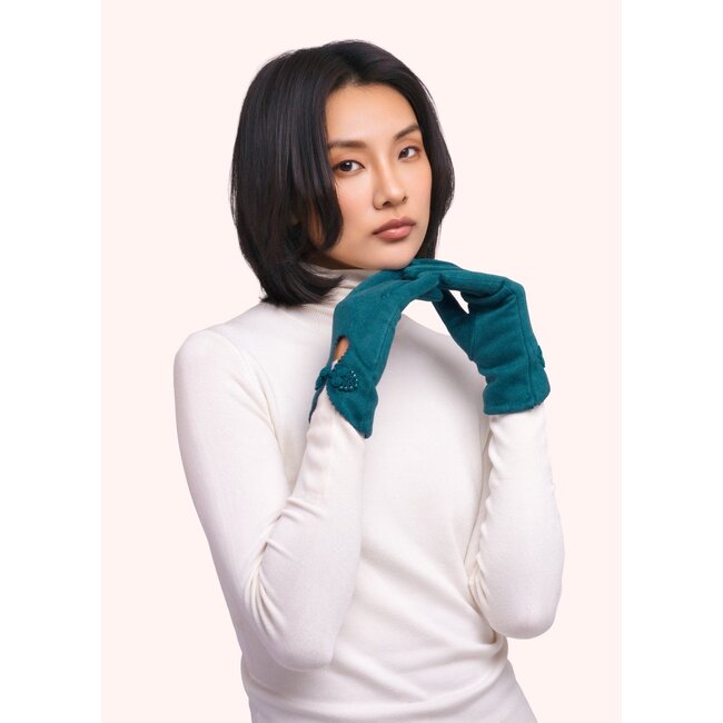 Powder Design Ltd Suki Gloves in Teal