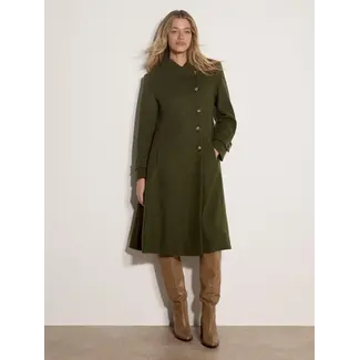 Apricot Tailored Military Coat