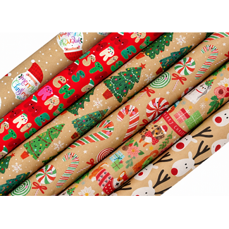 Roll Wrap - 3M - Krafted Christmas Cheer
