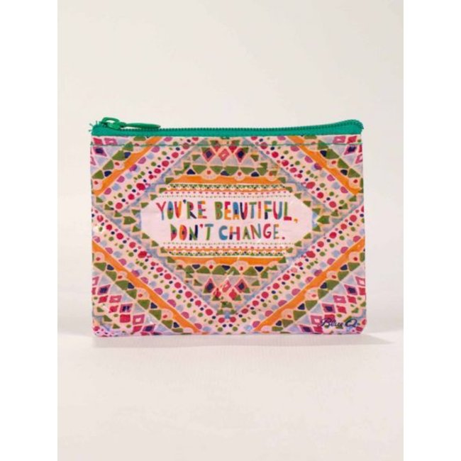 Blue Q Coin Purse-You're Beautiful