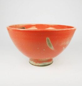 Vincent Suez Large Red Footed Bowl