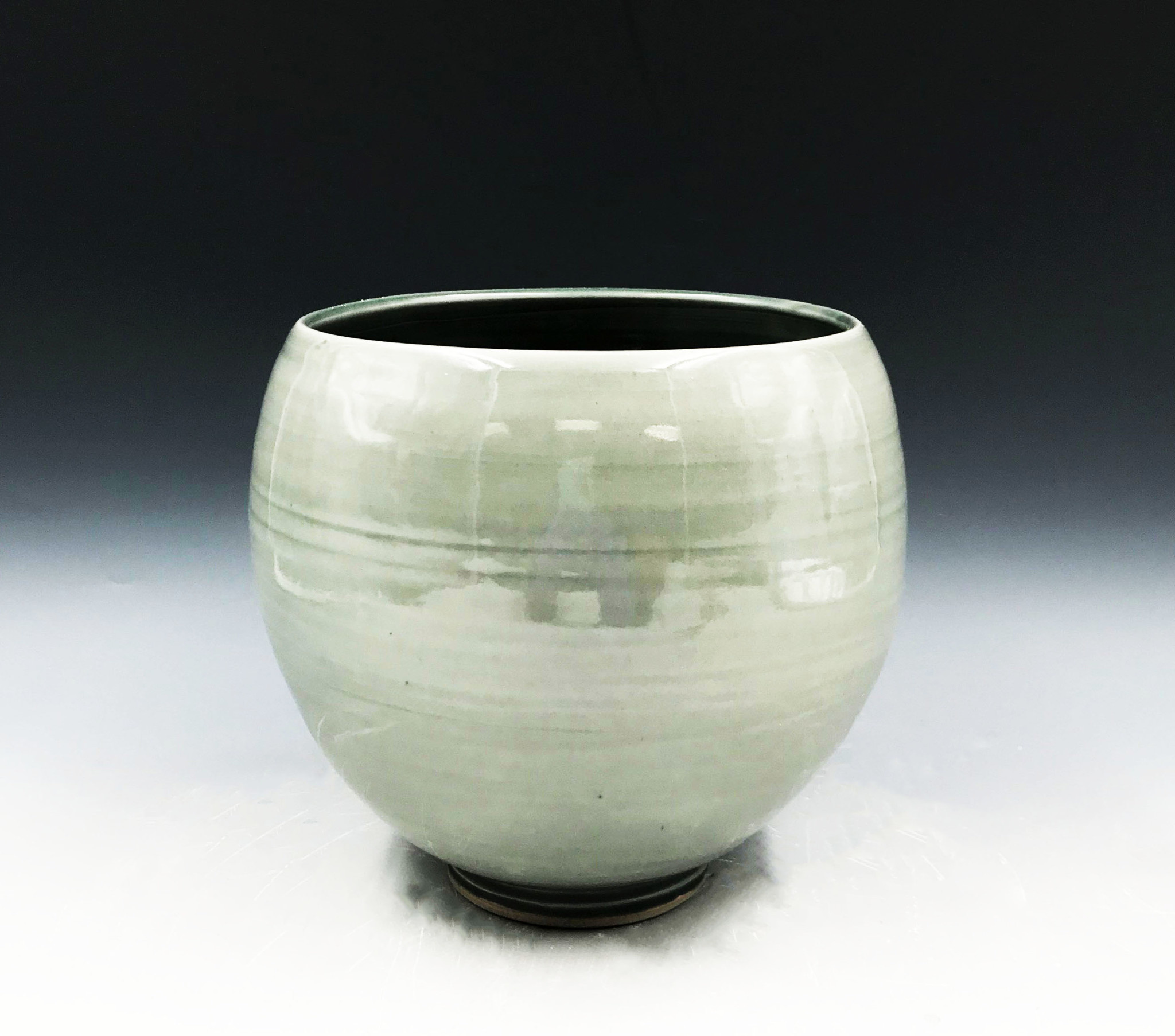 Mark Muscarello Blue/Gray Celadon Vase