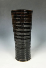 Jan Schachter Vase - Temmoku