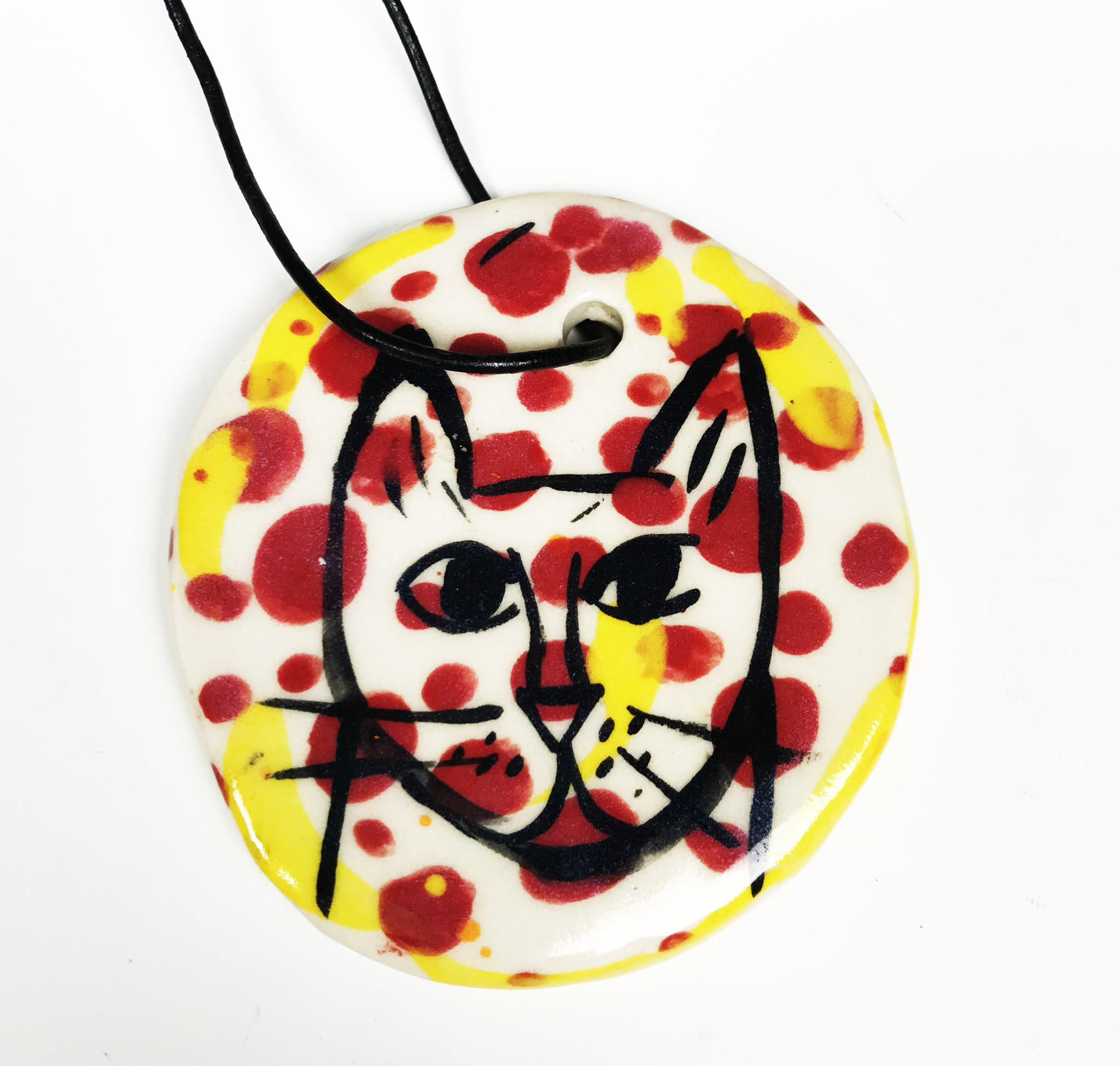 Linda Smith Cat Necklace