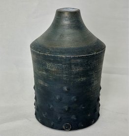 Wendy Thoreson 6" Bottle Black Vase