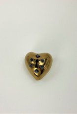 Elizabeth Orleans Bronze Heart