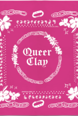 Hot Pink Queer Clay Bandana
