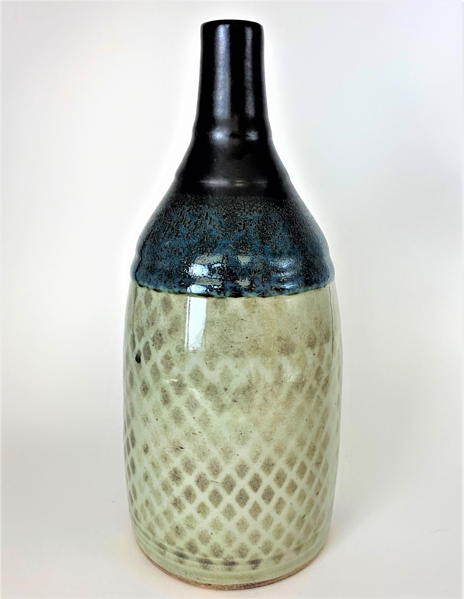 Mark Muscarello Black, Blue-gray + White Bottle