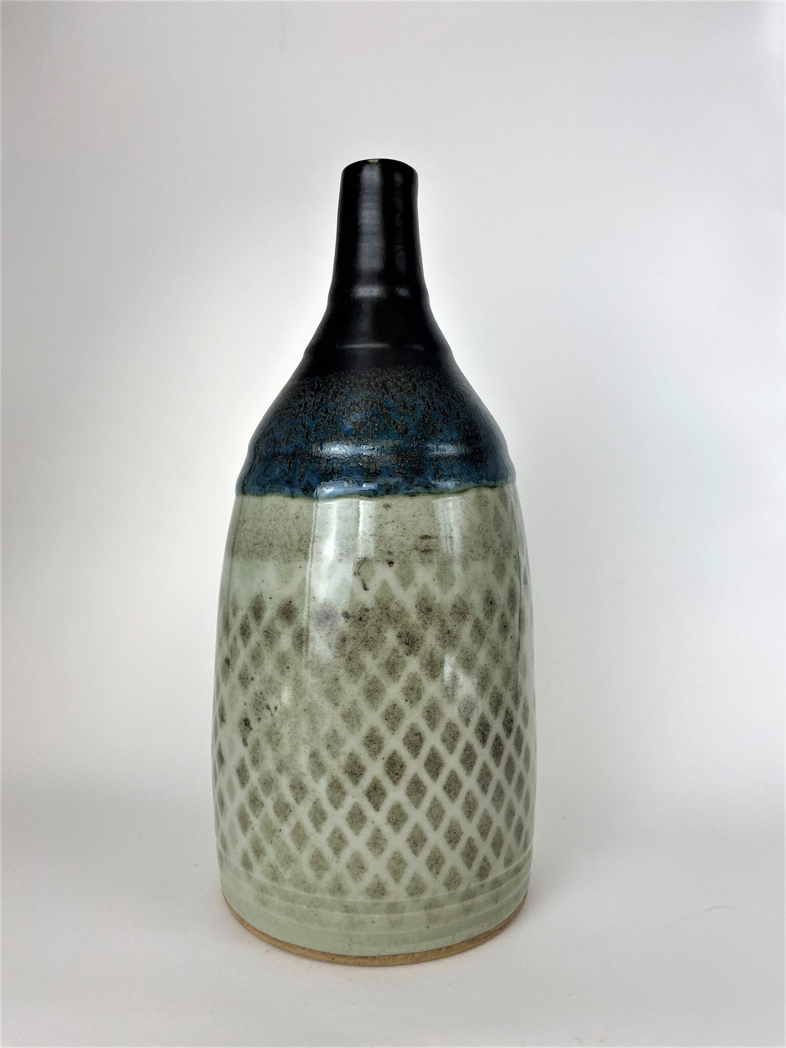 Mark Muscarello Black, Blue-gray + White Bottle